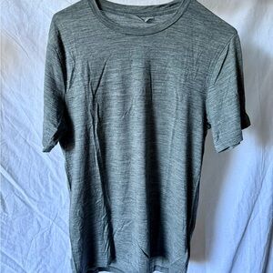 Icebreaker Men's Heather Gray Short Sleeve Tee